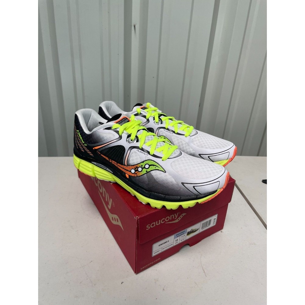 Saucony Kinvara 6 Mens Running Shoe Sneaker Size 11 NEW in Box Green S20282-1